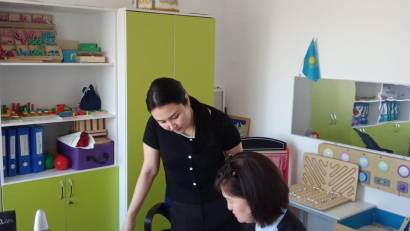 Абай атындағы орта мектебіне іссапар